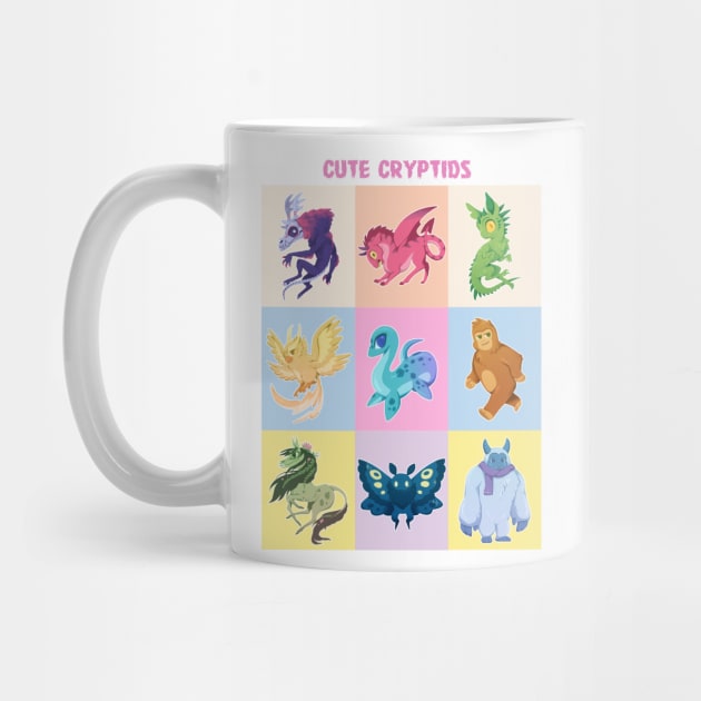 Cute Cryptids by dragonrise_studio